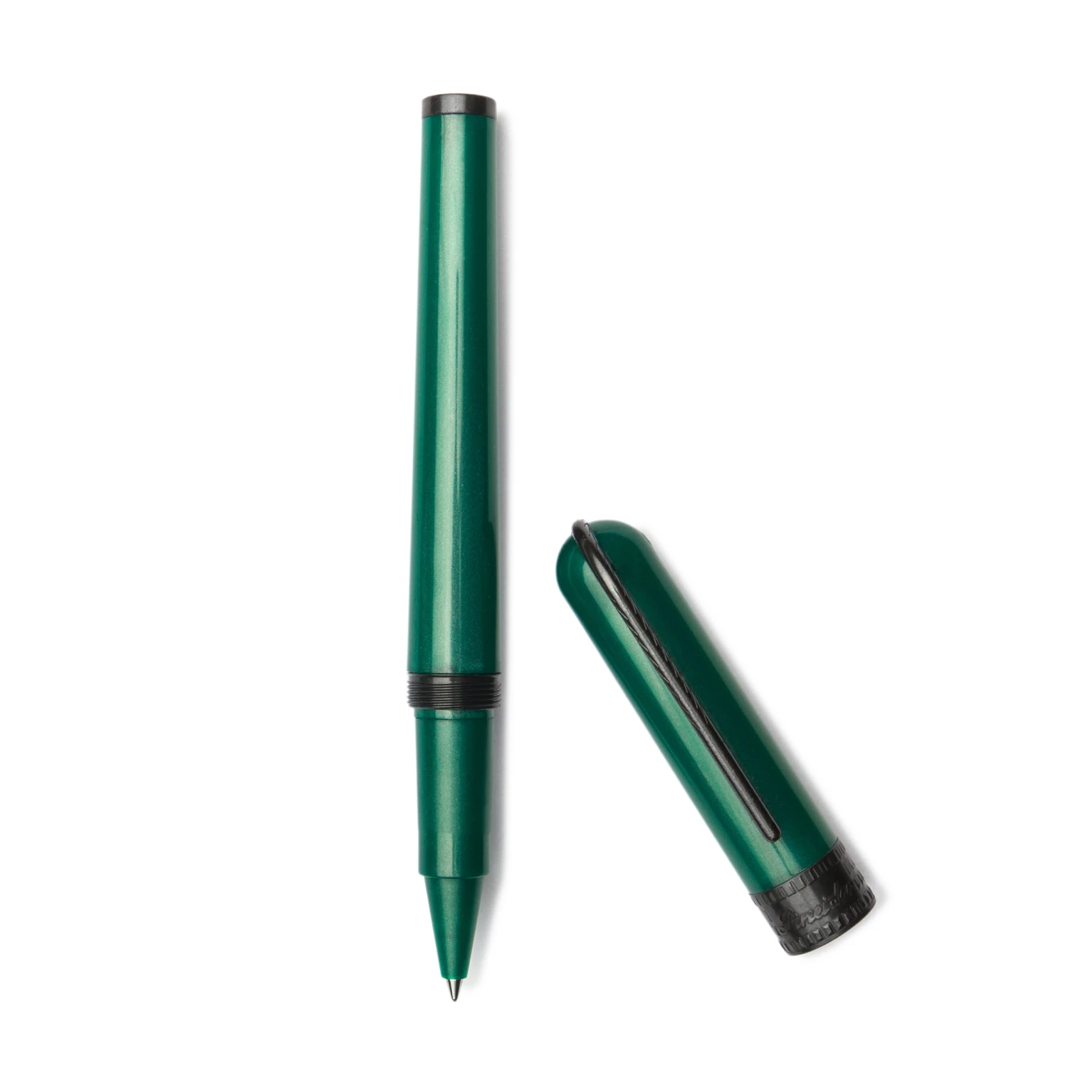Pineider Metropolis Rollerball Pen, Green 1 Pineider Metropolis Rollerball Pen, Green