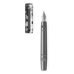 Tibaldi Perfecta Denim Fountain Pen, Stonewash Grey, Fine Nib