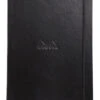 Rhodia Boutique Webnotebook, Bound 5 ½ X 8 ¼, Lined, Black, 96 Sheets