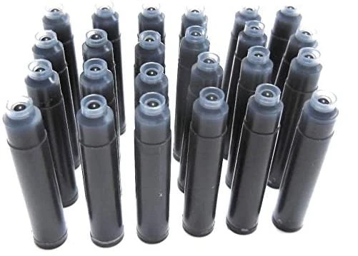 24 Standard International Short Fountain Pen Ink Cartridges, Legal Black 3 24 Standard International Short Fountain Pen Ink Cartridges, Legal Black - Image 3