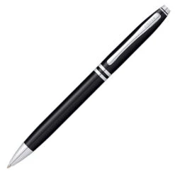 Cross® Cross Avitar Ballpoint Pen, Black & Chrome