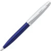 Sheaffer 100 Ballpoint Pen, Translucent Blue & Chrome