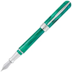 Pineider Avatar Fountain Pen, Forest Green, Medium Point