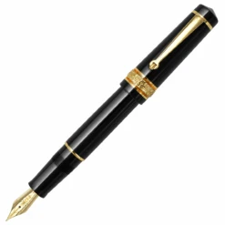 Maiora Alpha Nera Fountain Pen, Black & Gold