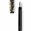Tibaldi Perfecta Tortoise Beige Fountain Pen, Medium Nib
