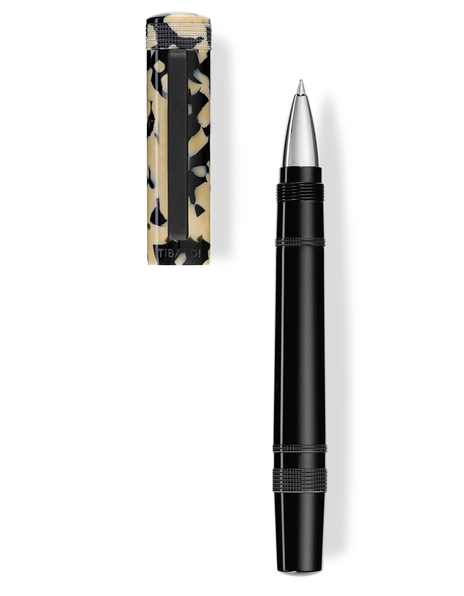 Tibaldi Perfecta Tortoise Beige Rollerball Pen 1 Tibaldi Perfecta Tortoise Beige Rollerball Pen