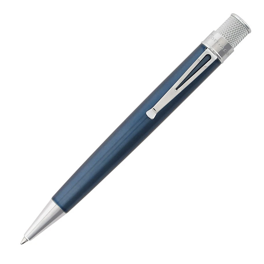 Retro 51 Tornado Classic Rollerball Pen, Ice Blue Lacquer 1 Retro 51 Tornado Classic Rollerball Pen, Ice Blue Lacquer