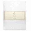 Pineider Notes Milano Leather Notebook, Pure White, Lined Ivory Paper