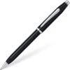 Cross® Cross Century II Ballpoint Pen, Black Lacquer & Chrome