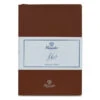 Pineider Blues Notebook, A5, 192 Blank Pages, 55gr Paper, Clay Brown