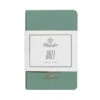 Pineider Notes Jazz Notebook, 80 Pages, 80 Gr Blank White Paper, Aqua Green