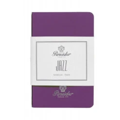 Pineider Notes Jazz Notebook, 80 Pages, 80 Gr Blank White Paper, Lilac