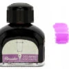 Pineider Fountain Pen Ink Bottle, 75ml Glass Bottle, Ciclamino