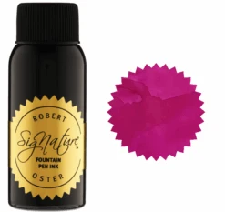 Robert Oster Fountain Pen Ink Bottle, 50ml, Hot Pink
