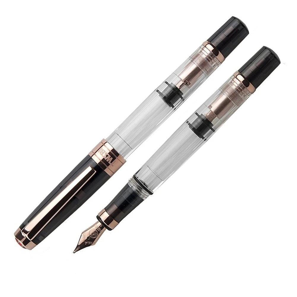 TWSBI Diamond 580 Rose Gold II Fountain Pen, Black 1 TWSBI Diamond 580 Rose Gold II Fountain Pen, Black