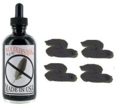 Noodlers Fountain Pen Ink Bottle - 4.5 Oz X-Feather W/ Free Pen