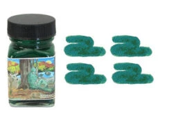 Noodlers Fountain Pen Ink Bottle - Eternal Hunter Green